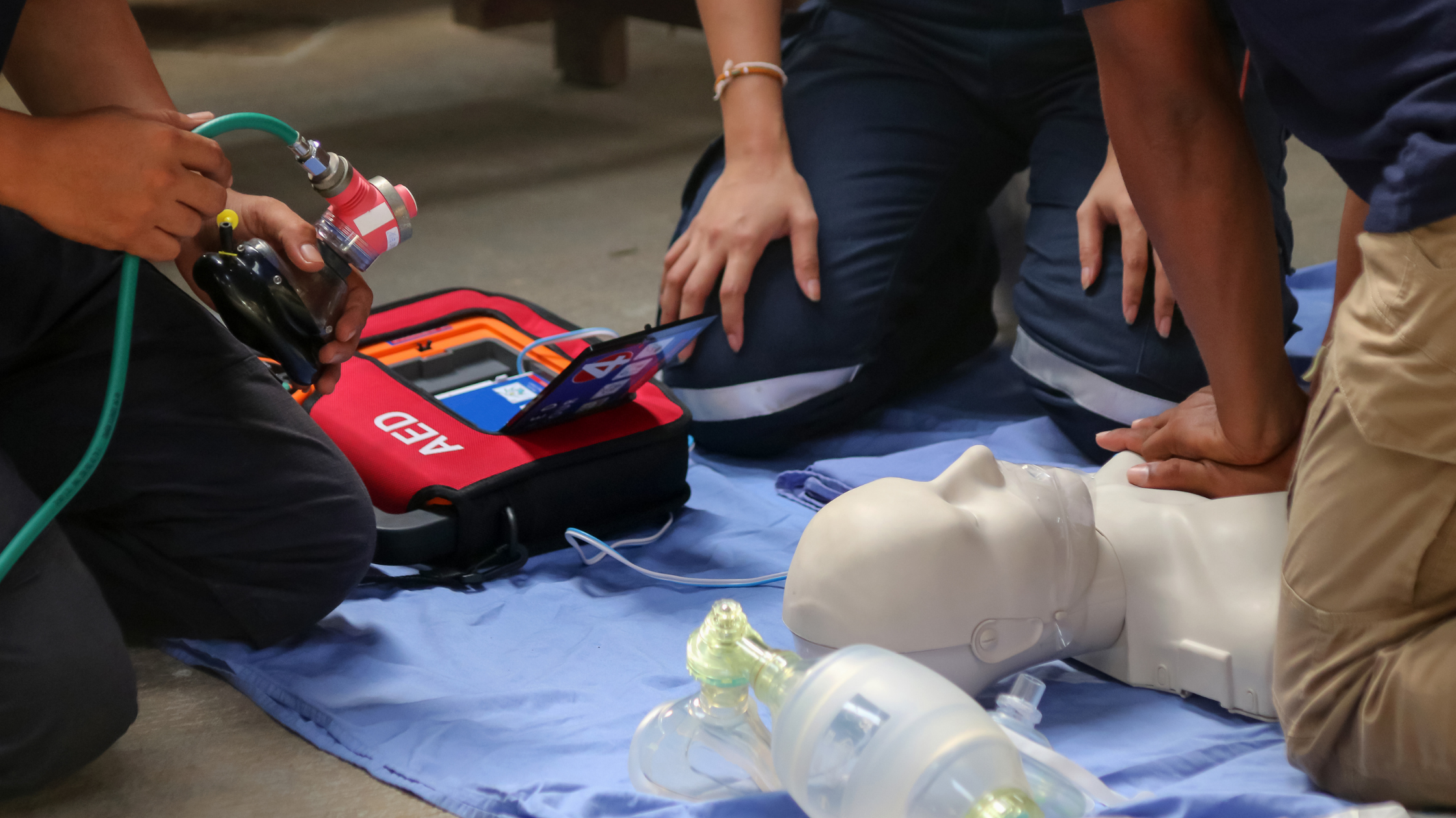 Nanaimo Standard First Aid Course - CPR Level C (Blended)