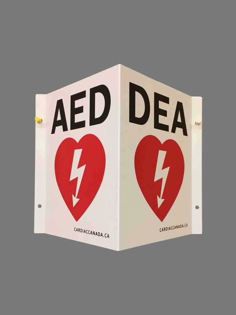 AED 3 Dimensional Wall Sign