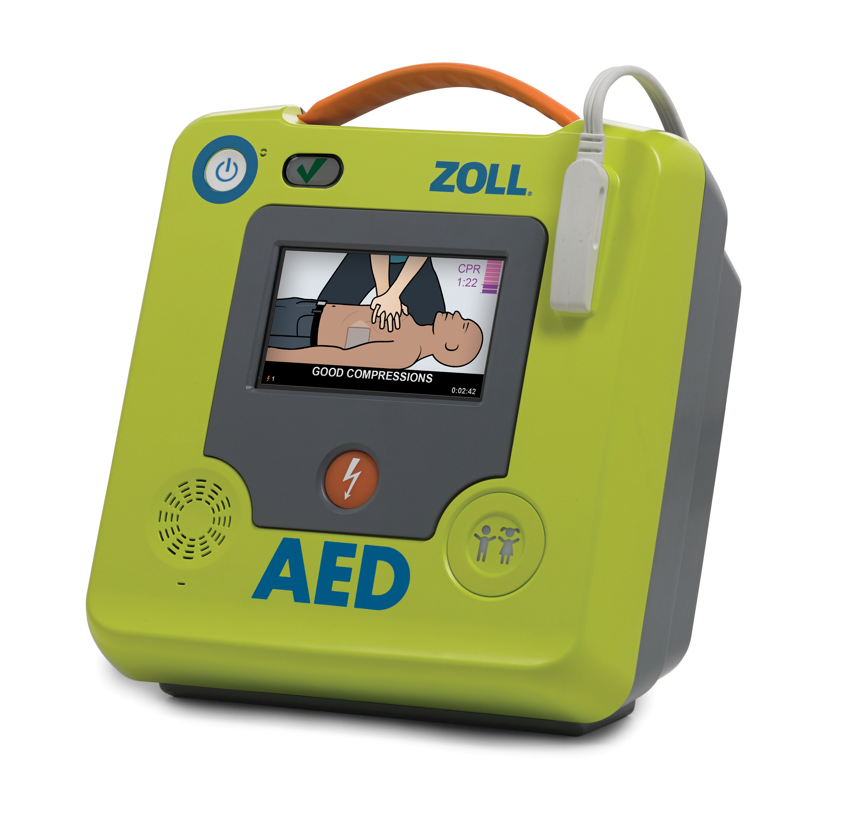 ZOLL AED 3 Package with Cabinet - Alert First-Aid Inc Training & Supplies