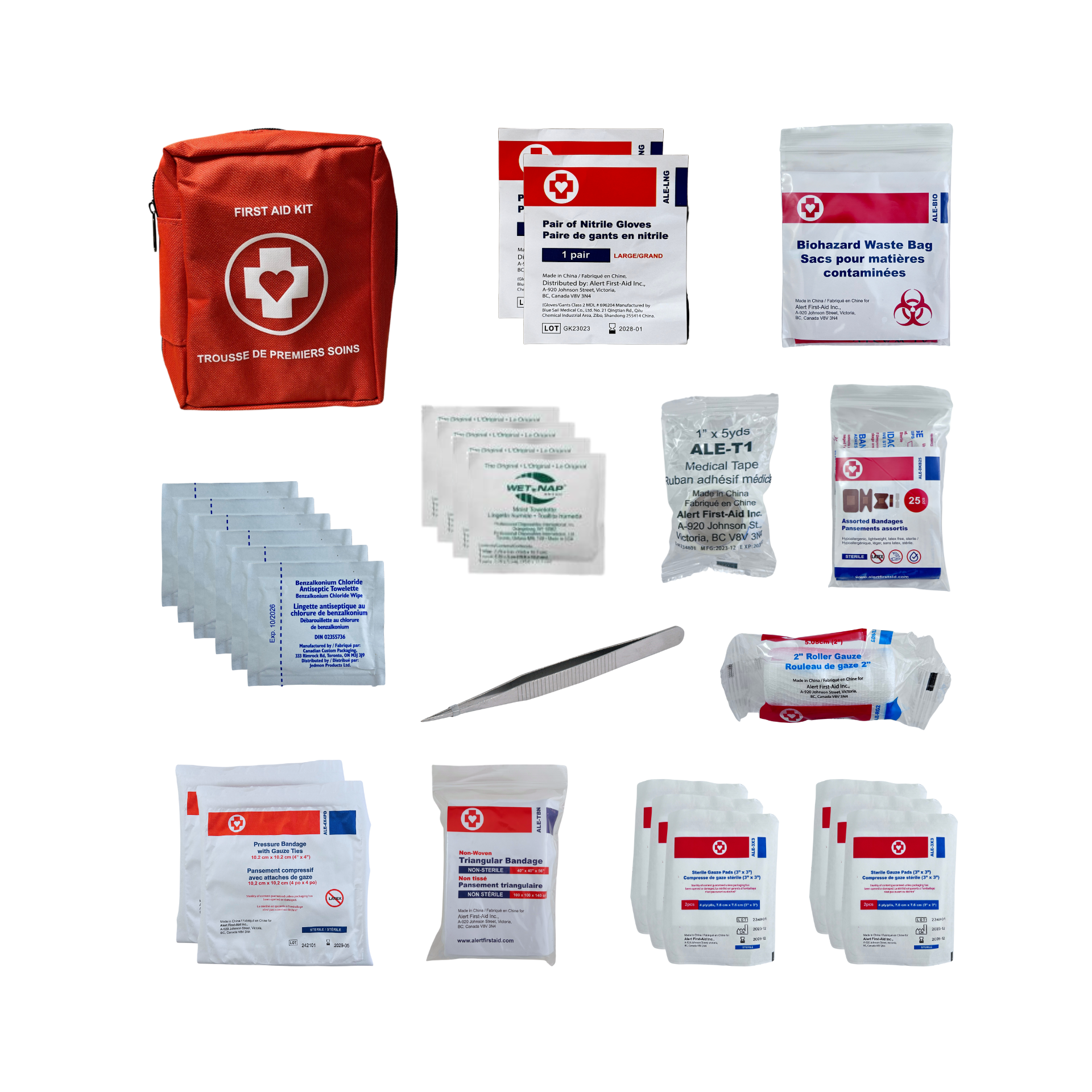 Personal First Aid Kit (WorkSafeBC 2024) image