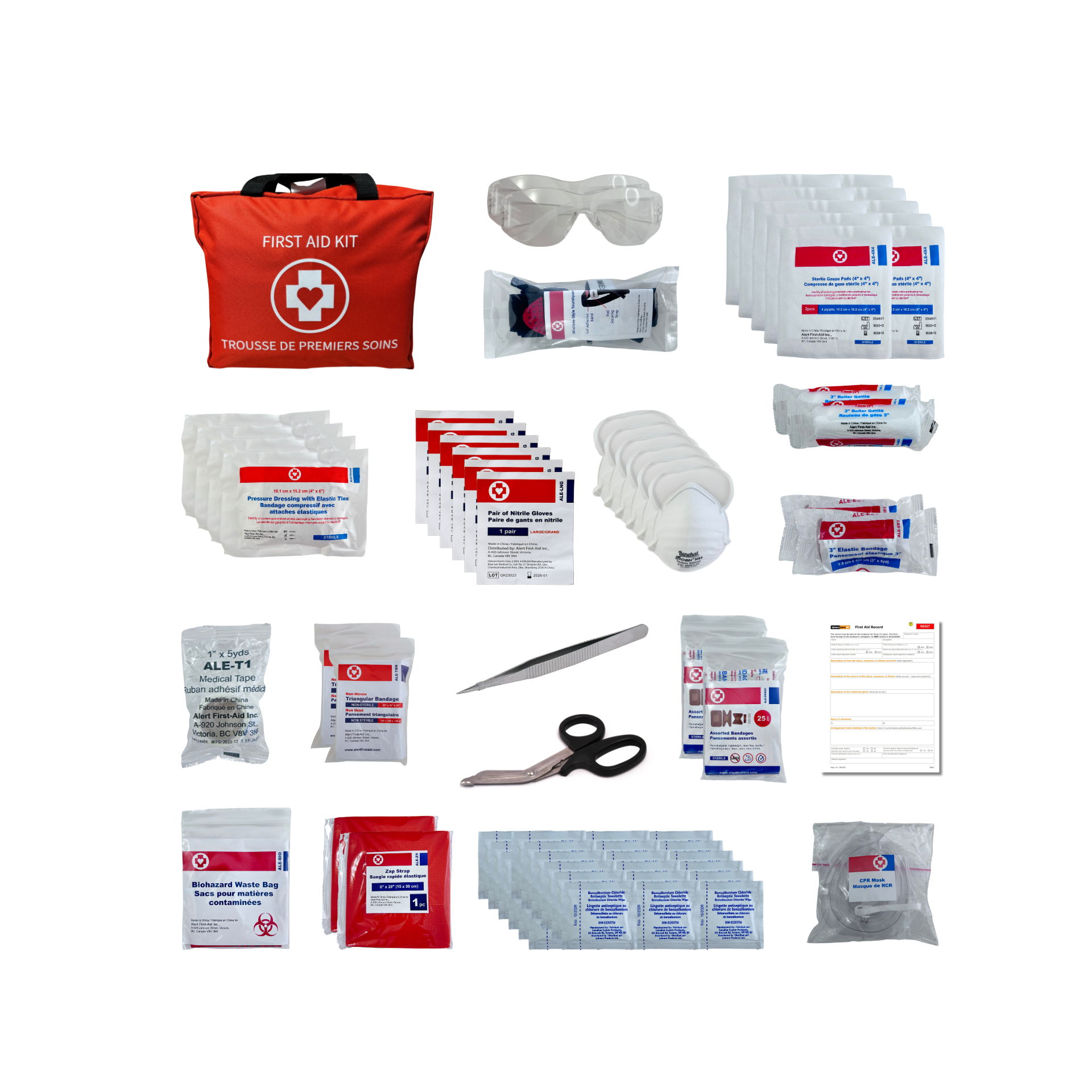 WorkSafeBC Level 1 First Aid Kit image