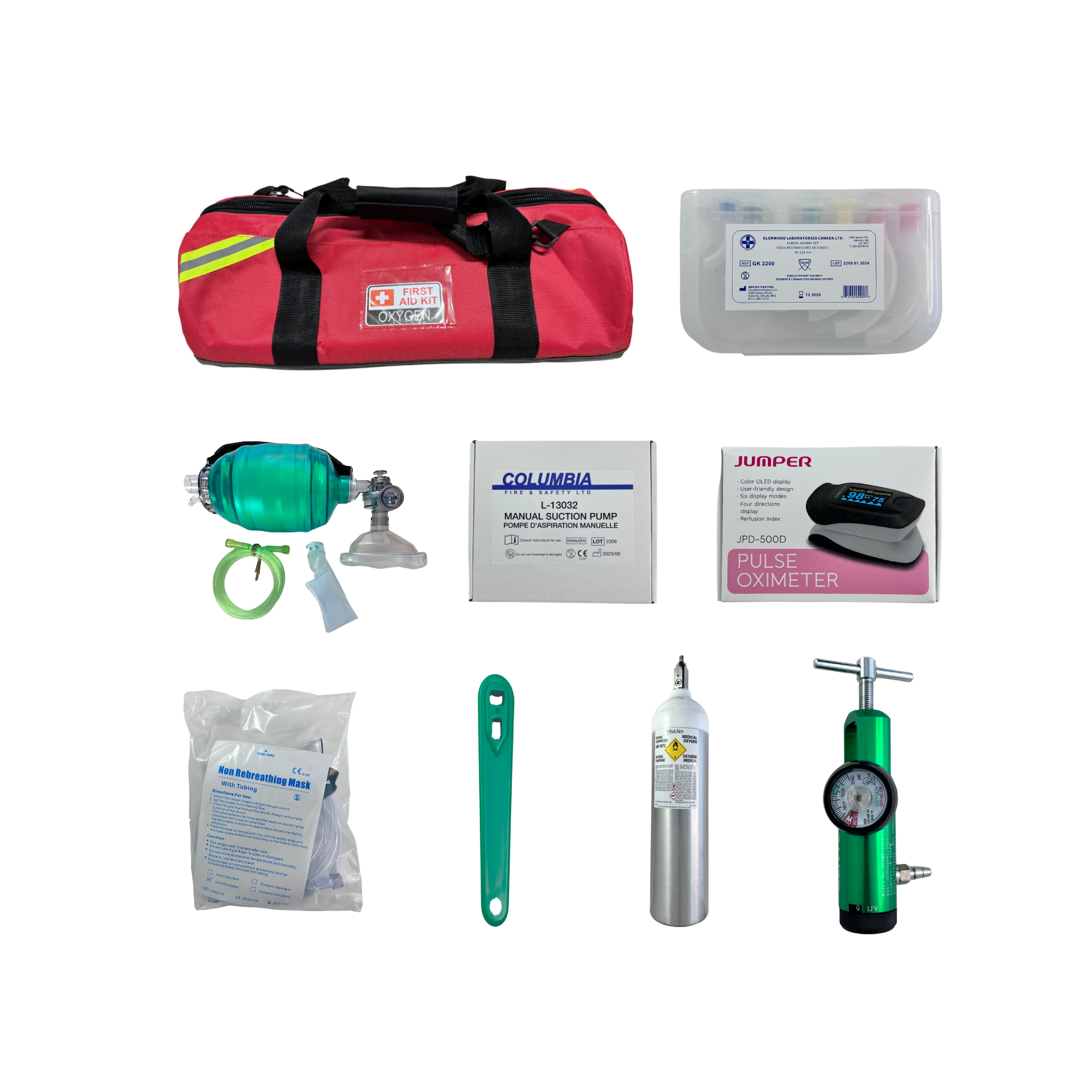 WorkSafeBC Level 3 Oxygen Kit image