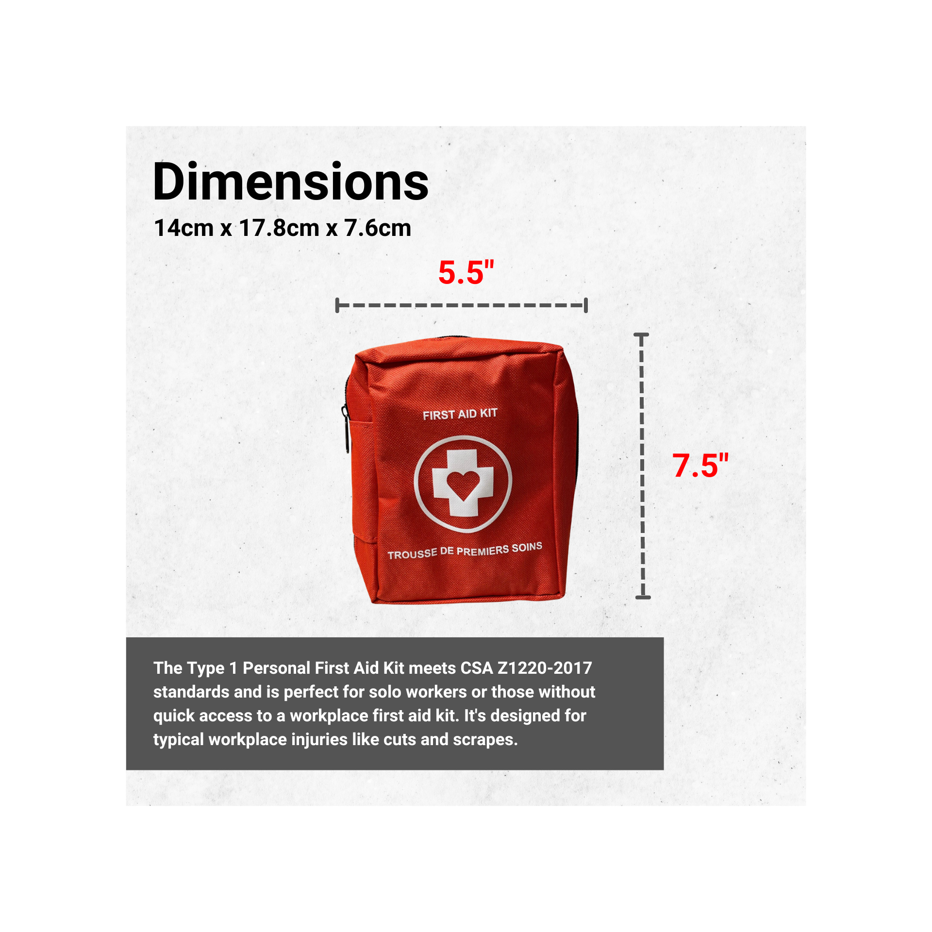 Type 1 Personal First Aid Kit image