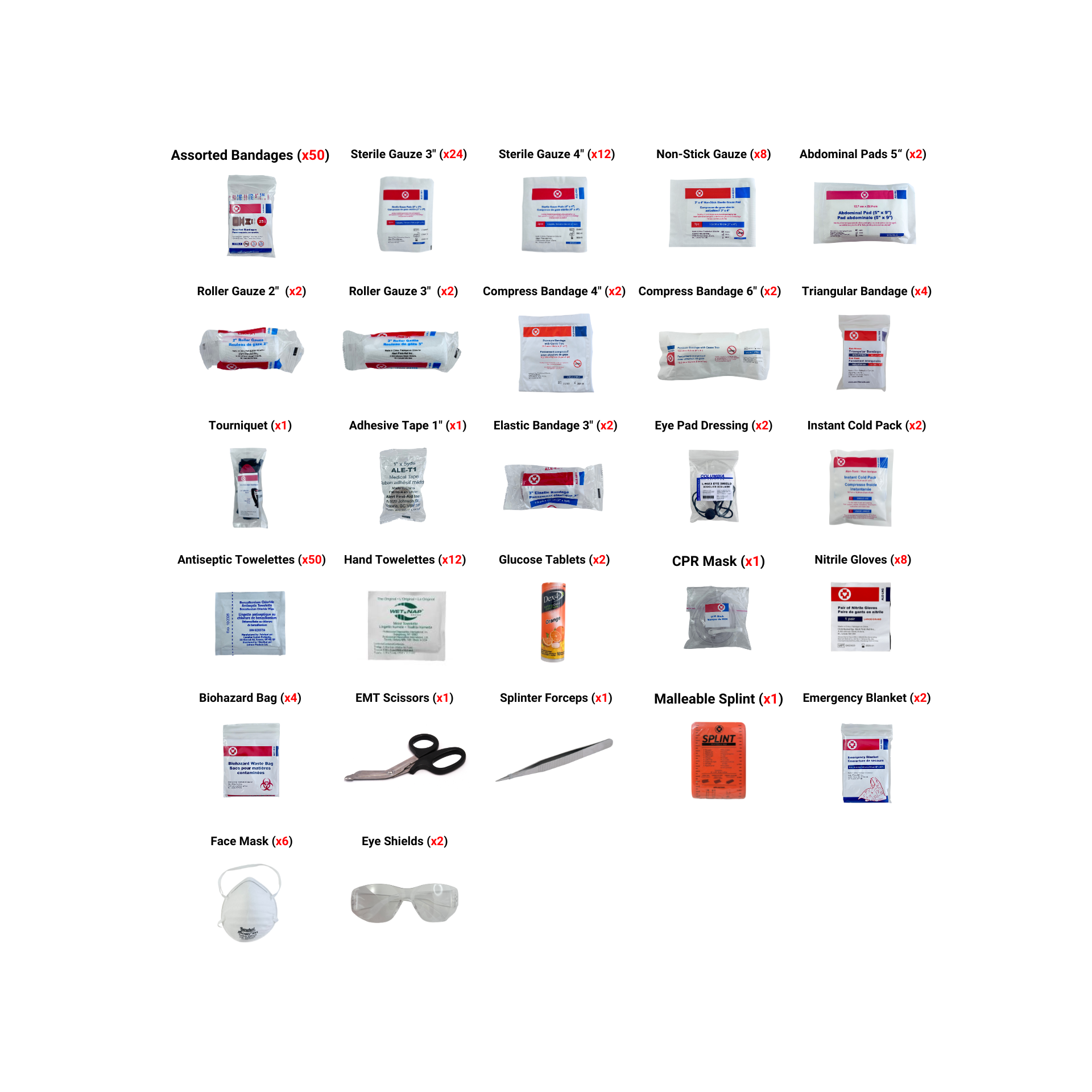 Intermediate First Aid Kit (WorkSafeBC 2024) image