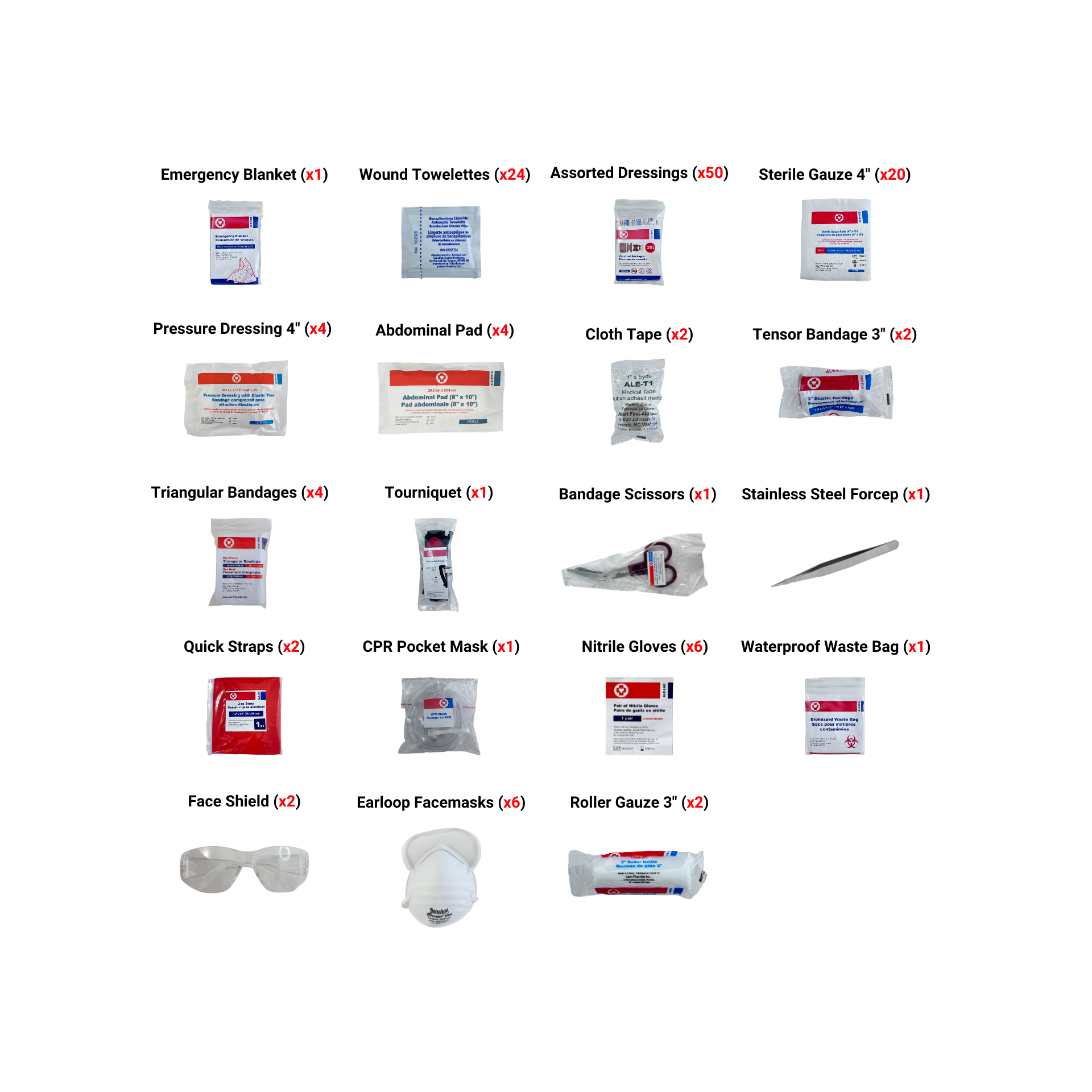 WorkSafeBC Level 2 First Aid Kit image