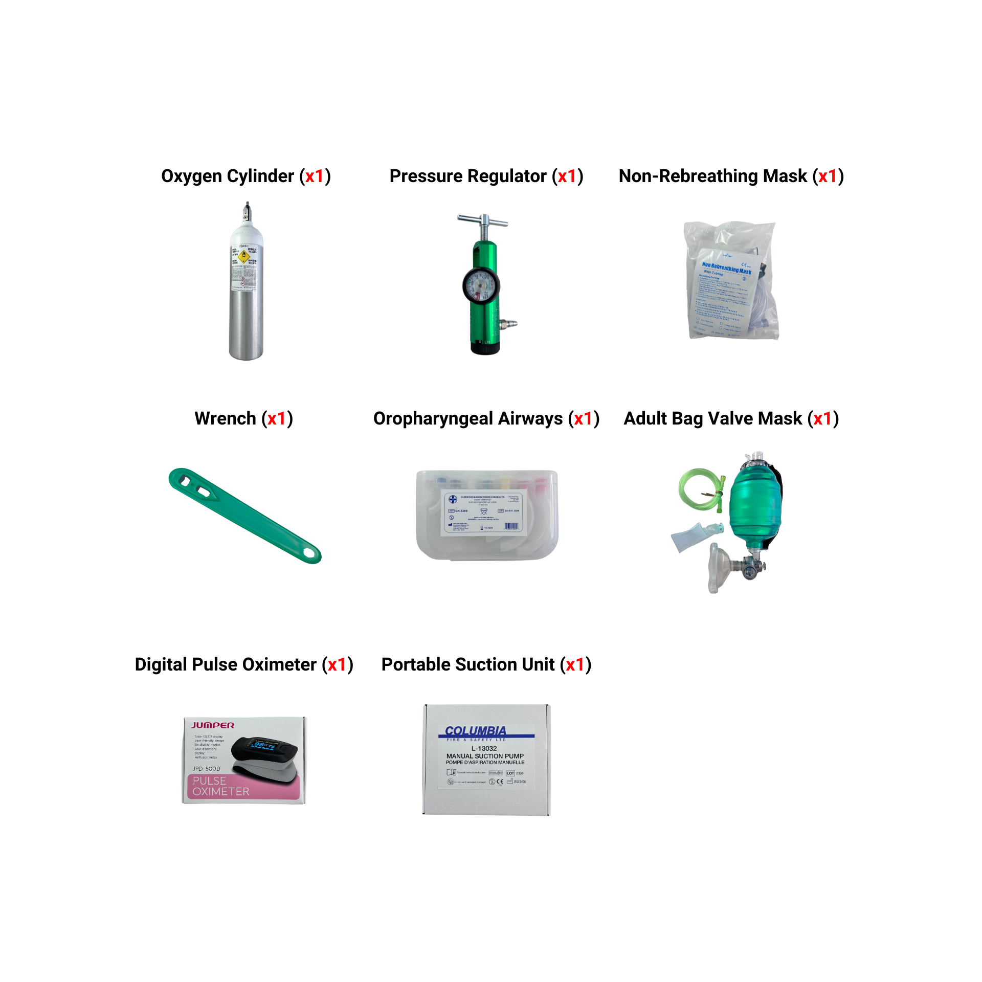 WorkSafeBC Level 3 Oxygen Kit image