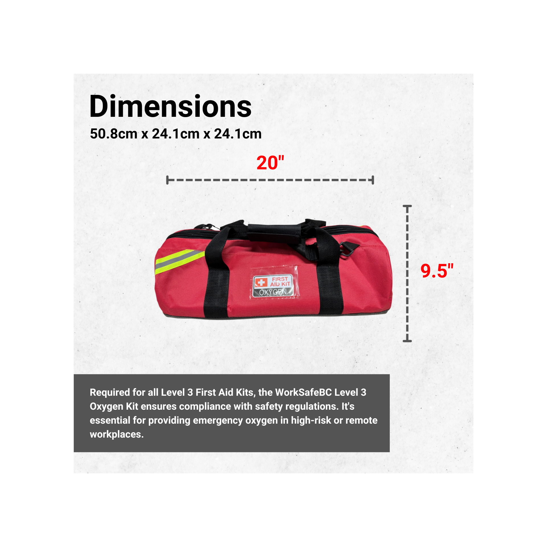 WorkSafeBC Level 3 Oxygen Kit image