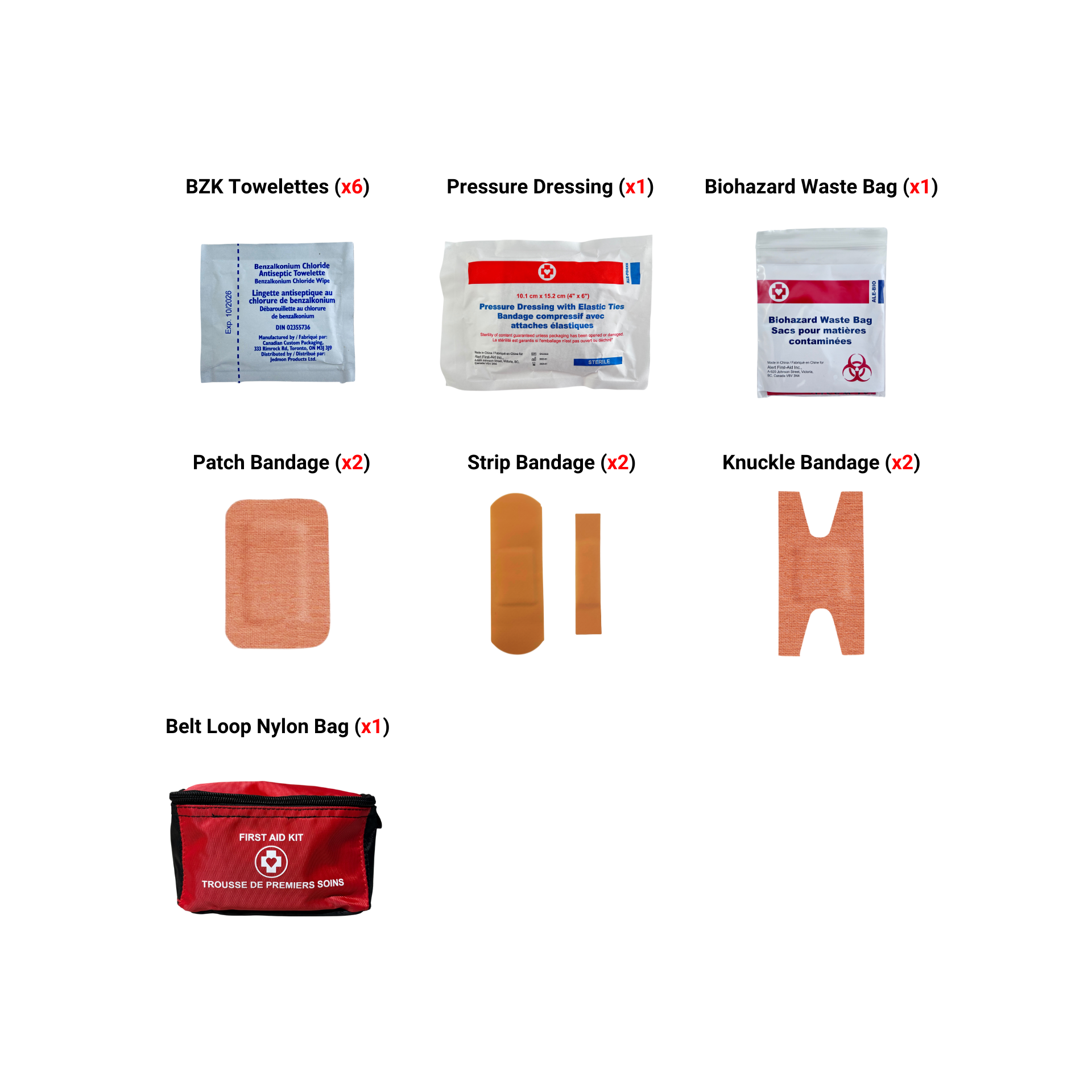 WorkSafeBC Personal First Aid Kit image