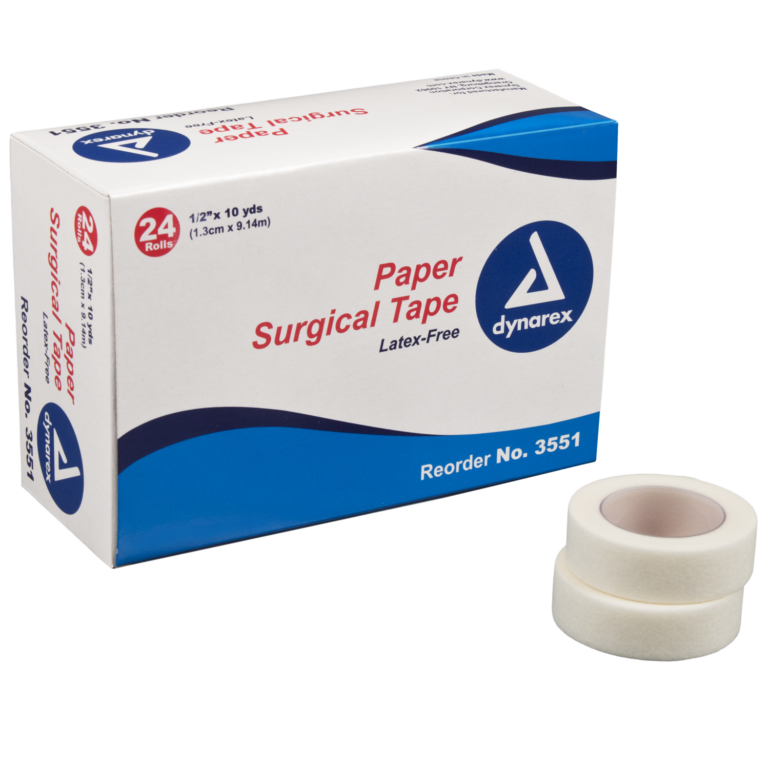 0.5 Inch Paper Surgical Tape: Single Roll