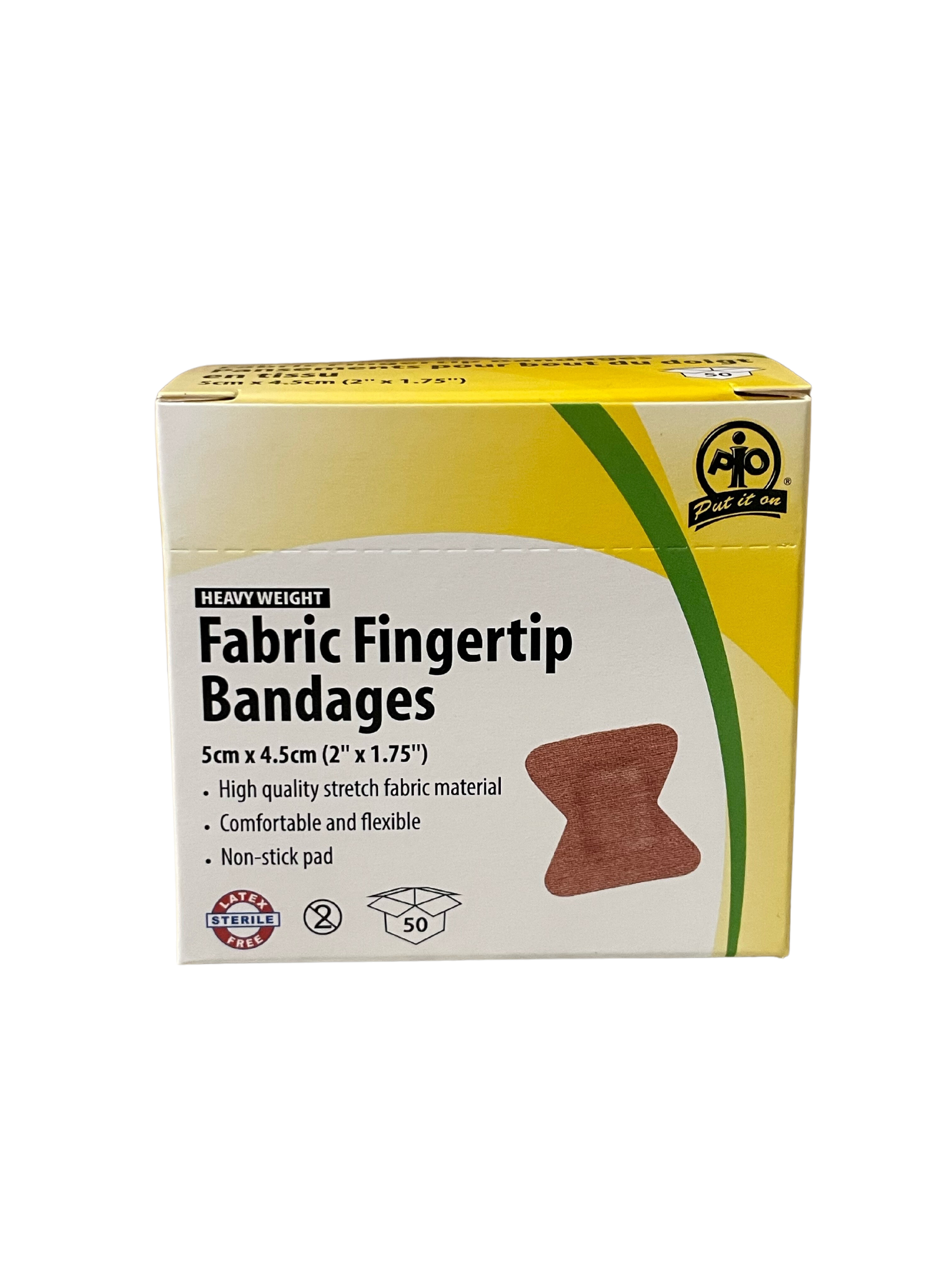Heavy Duty Cloth Fingertip Bandage (Box of 50)