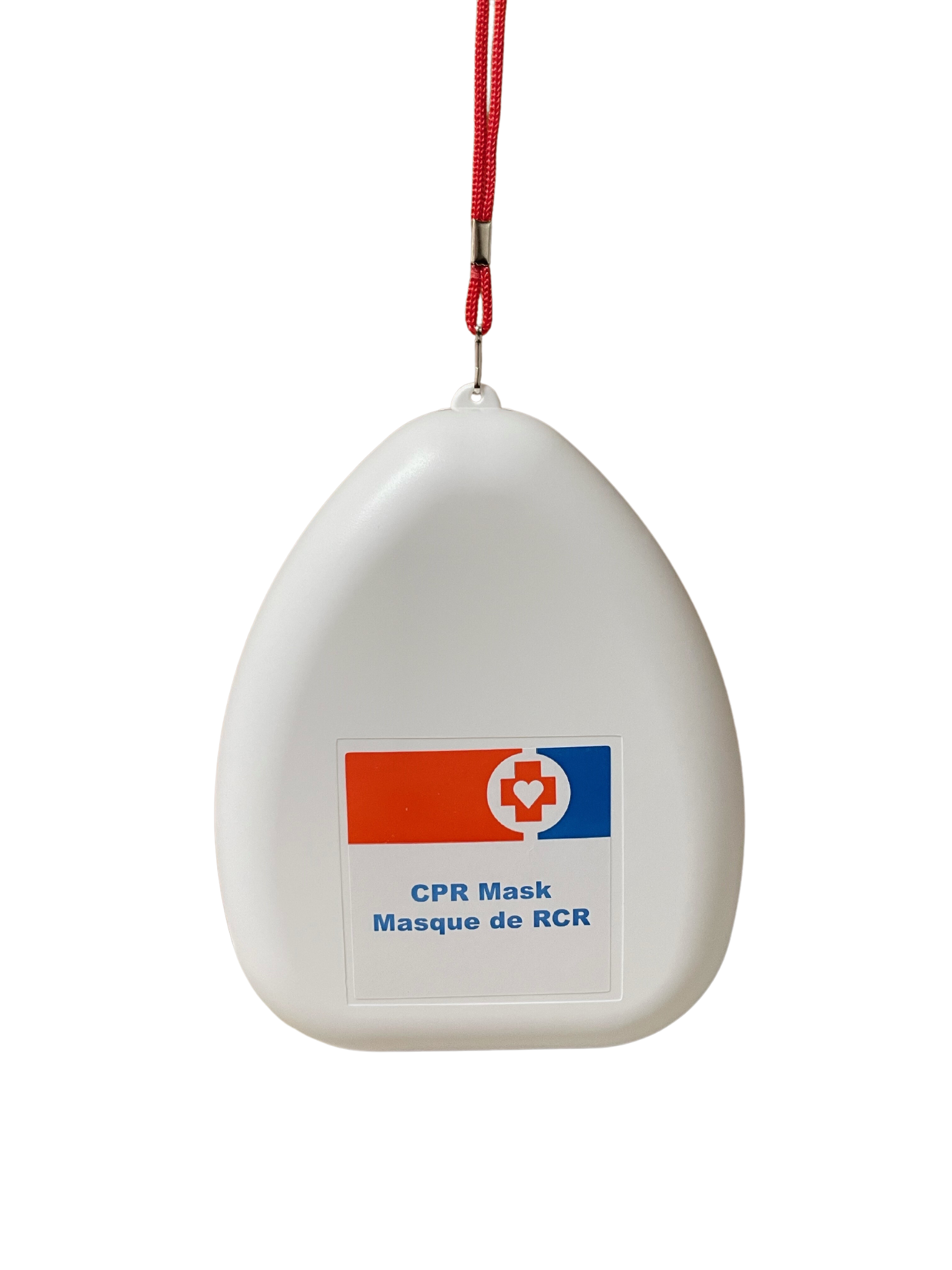 CPR Pocket Mask with O2 Inlet in Clamshell Case - Alert First Aid Inc