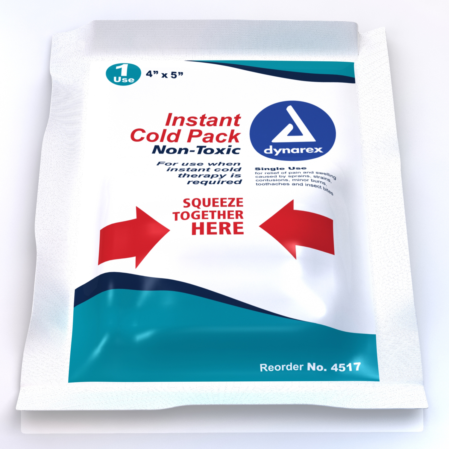 Instant Ice Pack 4x5 Non Toxic